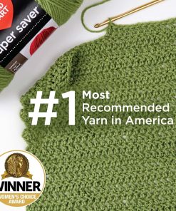 Alternative view of Red Heart Super Saver White Yarn - 3 Pack of 198g/7oz - Acrylic - 4 Medium (Worsted) - 364 Yards - Knitting/Crochet